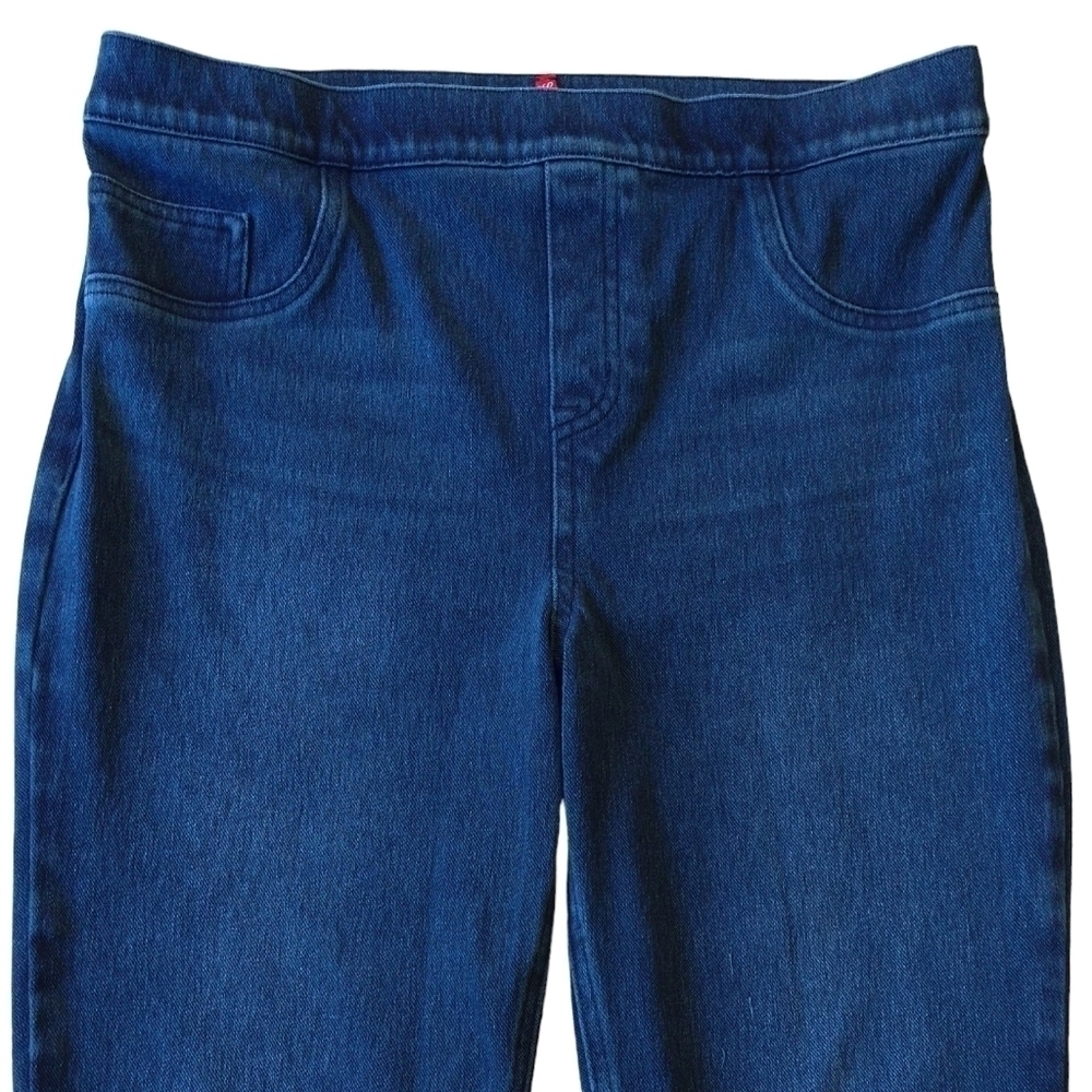 Spanx Jean-ish Ankle Leggings Dark Wash Jeggings Pull On Tummy Control 20018R - Picture 4 of 11